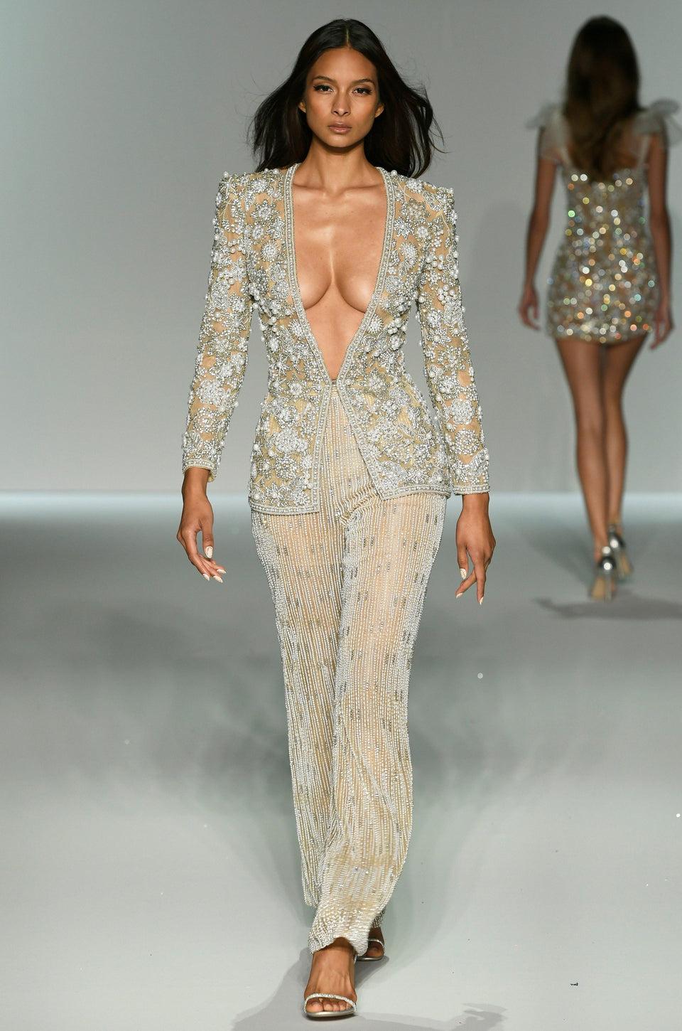 sherri hill Pearl pantsuit